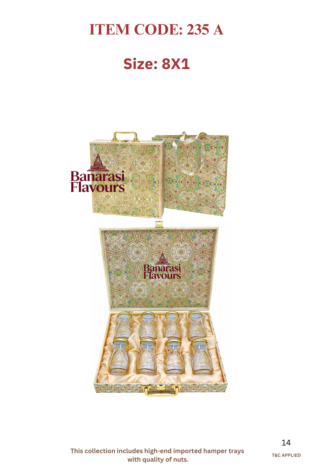 ITEM CODE: 235 A 8x1