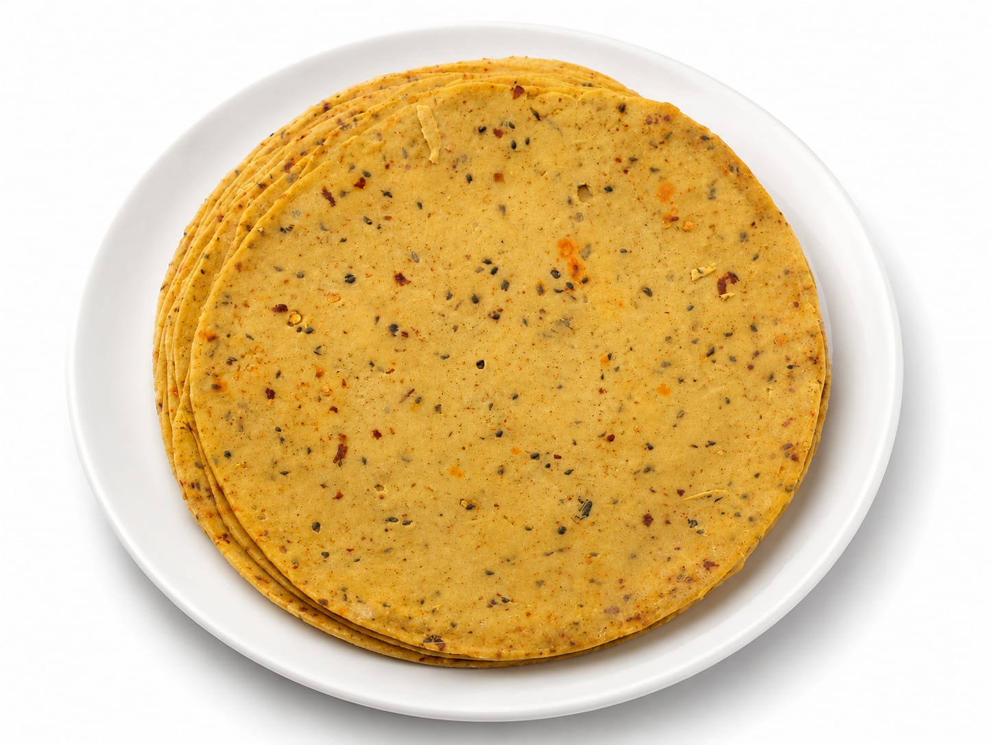CHANA MASALA PAPAD